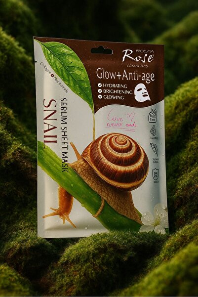 Roesıa Rose Cosmetics Yüz Maskesi Serumlu Doğal