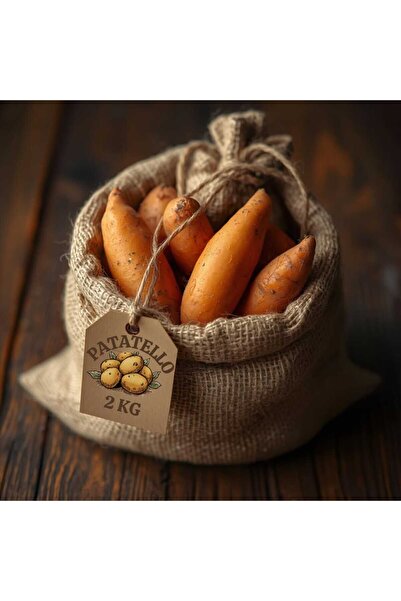 PATATELLO Tatlı Patates - Kızartmalık/ Yemeklik 2 kg