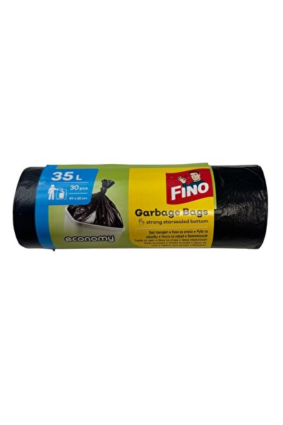 Fino Set of 5 x 30 Economy Cleaning Bags, HD, 35 l