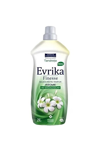 Evrika Set of 3 x Finesse Fabric Conditioner, Madagascar Jasmine, 2 l