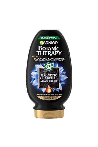 Garnier Botanic Therapy Set of 3 x Botanic Therapy Hair Conditioner, Charcoal...