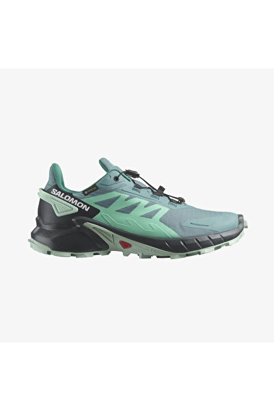 Salomon Supercross 4 Gore-Tex Women's Green Outdoor Shoes