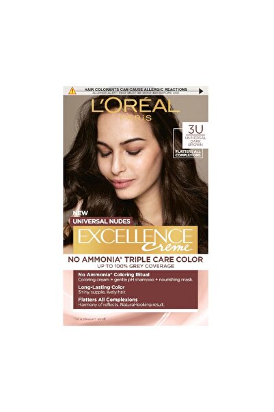 L'Oreal Paris Set 2 x Vopsea Par Permanenta Excellence Universal Nudes, 3U Un...