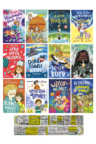 Timaş Çocuk Bünyo+Portakal Soydum+Şifayı Kaptık Hastanesi+Kayıp Robot 12 Kita...