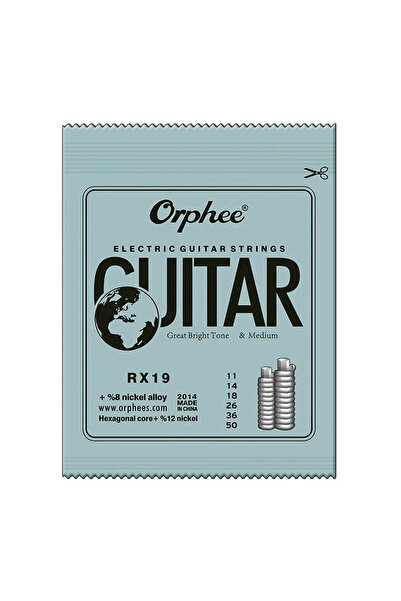 choice2 مجموعة من 10 أوتار جيتار كهربائي RX19 و 10 أوتار Orphee RX15 و RX17، ...