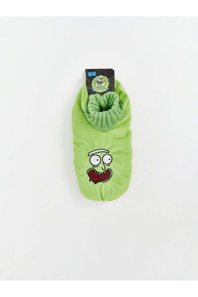 LC Waikiki LCW ACCESSORIES Rick And Morty Nakışlı Erkek Ev Çorabı