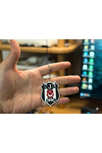 SHAPEMINT Beşiktaş Armalı Anahtarlık V2