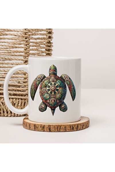 kubdekor سلسلة حيوانات مكونة من مطبوع كوبًا بنمط السلحفاة