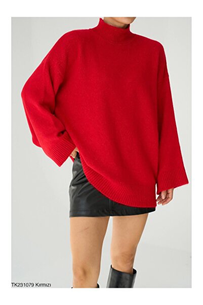 Coral سترة طويلة نصفية للصيادين Tk231079 باللون الأحمر