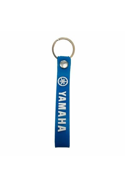 MOTOSPARTAN YAMAHA UYUMLU ANAHTARLIK MAVİ BEYAZ