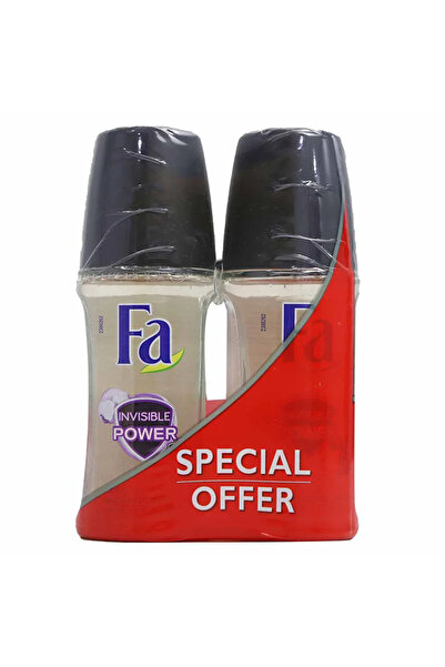 Fa Roll On Invisible Power Deodorant for Men 2X50 ml