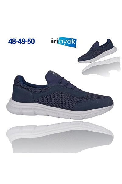 İriayak Büyük Numara Büyük Beden Rahat Kalıp Sneaker Erkek Spor Ayakkabı 48-4...