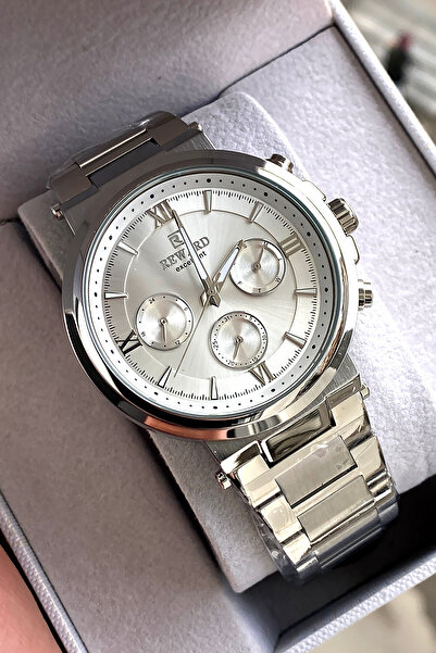 Reward Original 2 Year Warranty Men's Wristwatch Steel Band Boxed