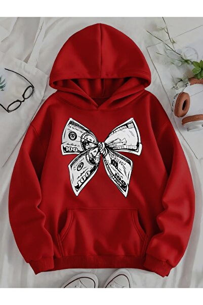 Deocept Unisex Printed Hooded Kangaroo Pocket Comfortable Fit Oversized Cut S...