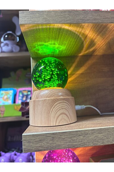 OyuncakDenizi Işıklı Dönen Cam küre
