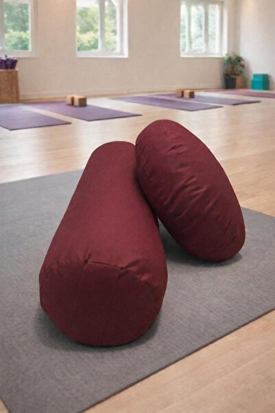 NareSpor Round Zafu Meditation Cushion & Bolster Cushion Dual Yoga Meditation...