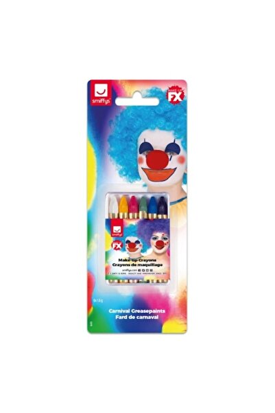 Smiffys Makeup Kit, 6 Pencils