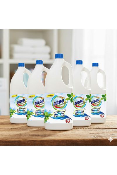 Güldal Çamaşır Suyu 2,5 L 5 ADET