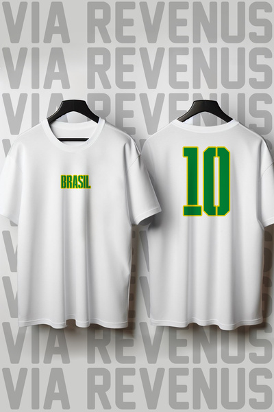Vordevia Бразилия Световно първенство по футбол 26 Печатна велосипедна блуза ...