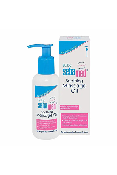 Sebamed زيت تدليك للأطفال للبشرة الحساسة مع زيوت طبيعية - 150 مل