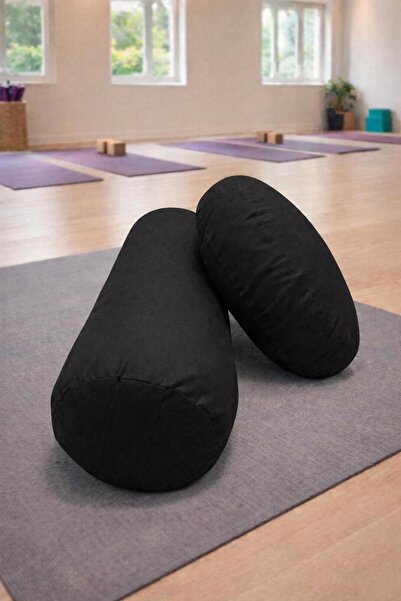 NareSpor Round Zafu Meditation Cushion & Bolster Cushion Dual Yoga Meditation...