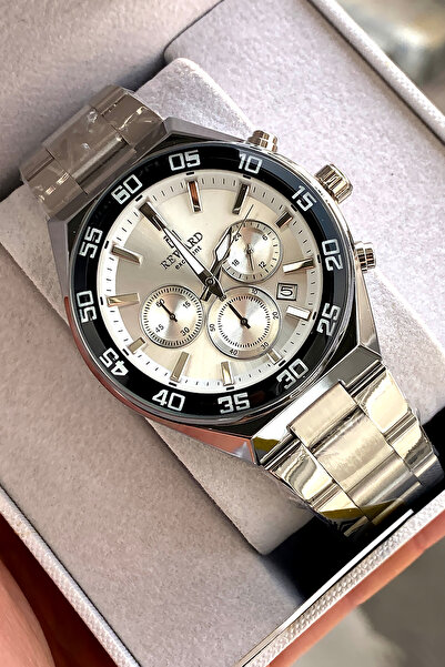 Reward Original 2 Year Warranty Men's Wristwatch Steel Band Boxed