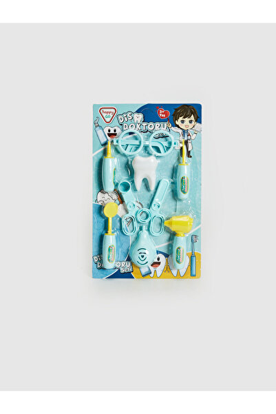 Happygoo 8 Parça Mavi Dişçi Oyun Setii