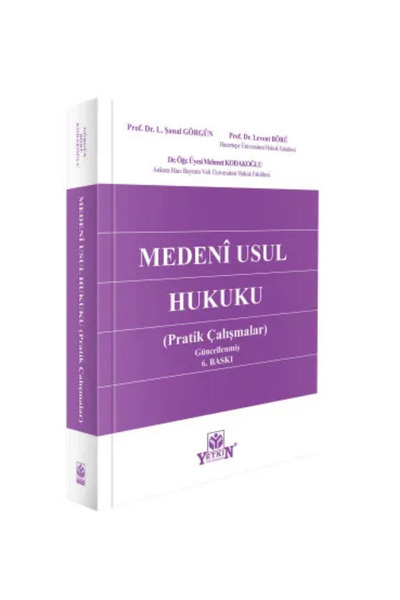 Yetkin Yayınları Medeni Usul Hukuku Pratik Çalışmalar 2025 + Kraft defter