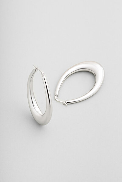 So CHIC... Vanessa 18 Ayar Beyaz Altın Kaplama Gümüş Küpe