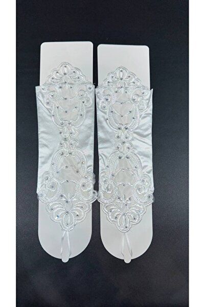 Banuta Women's gloves, free size, off-white