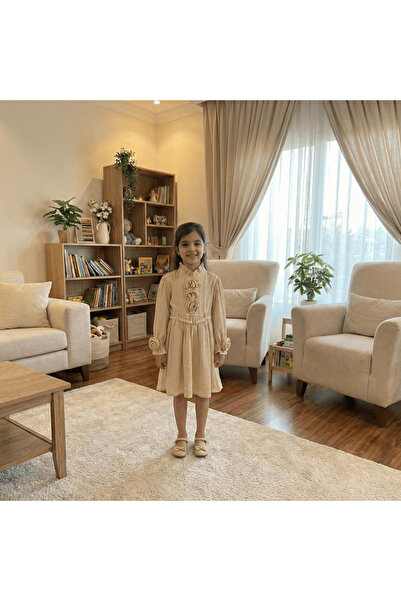 alqarat Blooming Rose & Pearl Summer Dress