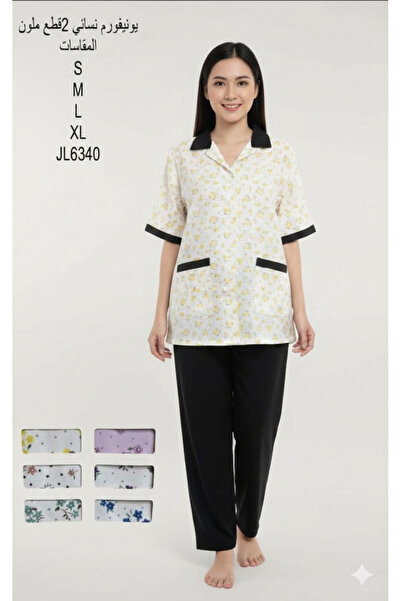 Generic Uniform Women's 2-Piece Colorful Set