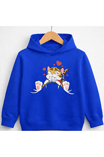 Tiny and Co سويت شيرت للجنسين مصنوع من القطن بنسبة 100% CAT B مطبوع للأطفال K...