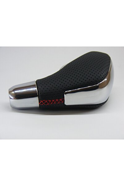 AutoAll Renault Megane 3 - Fluence Automatic Leather Gear Shift Knob Red Stit...