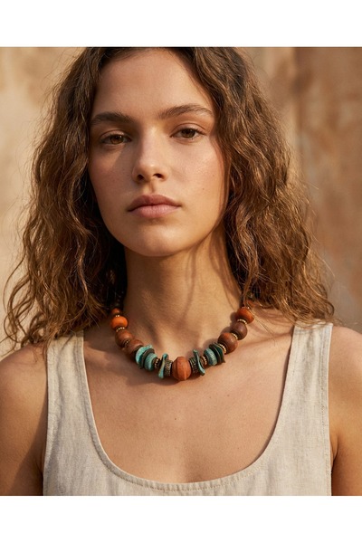 Cocopelli Concept Handmade ethnic authentic necklace