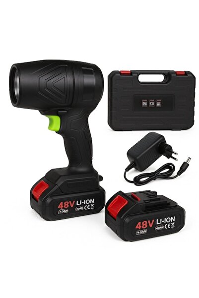 UNİBOX Air Blower with 2 48V Batteries, 1000W Power, 150000RPM, Portable, Mul...