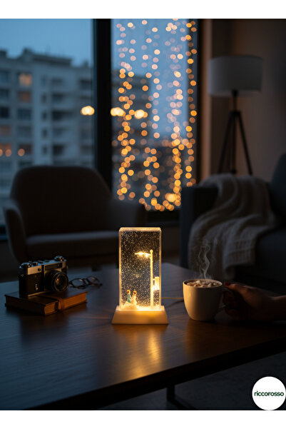 Riccorosso Romantik Sokak Lambası Tasarımlı Işıklı Gece Lambası - Sevgiliye H...