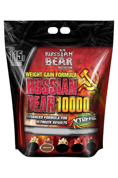 RUSSIAN BEAR 10000 Weight Gainer Bag Chocolate, 15 lb