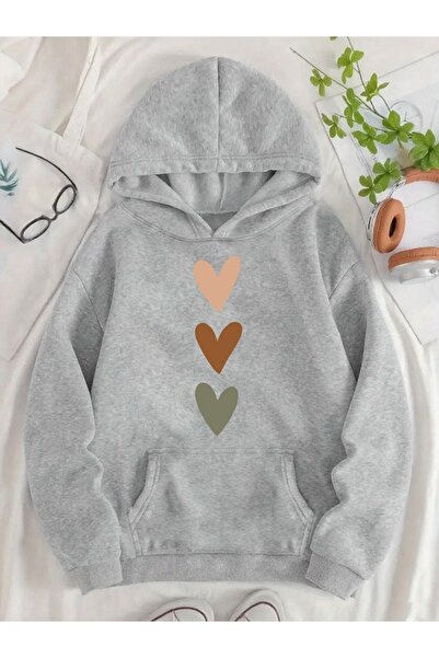 Deocept Unisex Printed Hooded Kangaroo Pocket Comfortable Fit Oversized Cut S...