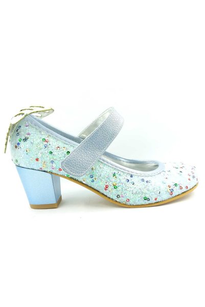 MİNİ WOMEN Green Girls' Heeled Evening Dress Shoes