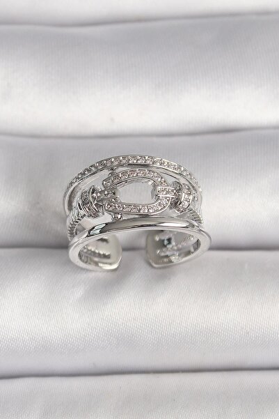 Inure Jewelry Brass Silver Color Adjustable Zircon Stone Sailor Knot Model Wo...