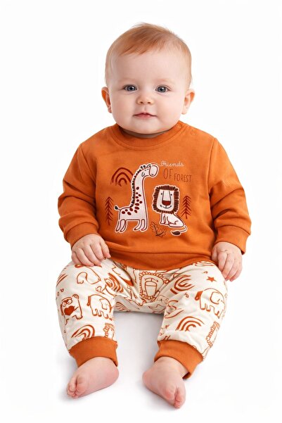 nazarbebe Cute Animal Pattern Baby Set – Soft Cotton, Everyday Comfort (3–12 ...