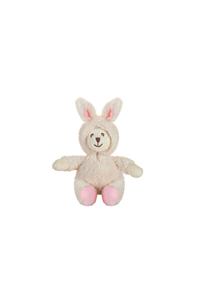 OMG Plus urs cu gluga si urechi roz, 30x10 cm