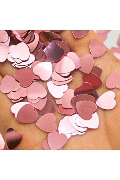 zafrakreklam Dekor Süs Ayna Rose Kalp Pleksi Dekoratif 2.5 cm Pleksi Kendiden...