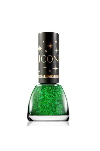 Revers Icon Glitter Green Nail Polish