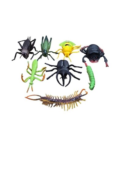 MASHASHOP Set of 8 Insect Figures