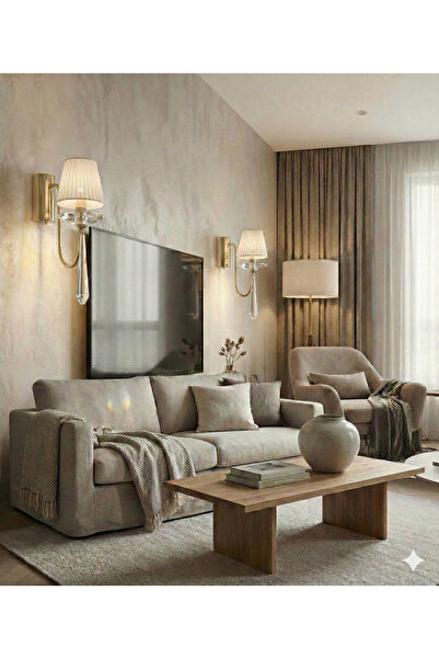 yıldırımavize Countess Single Wall Sconce with Lacquer Yellow Shade (Fully As...