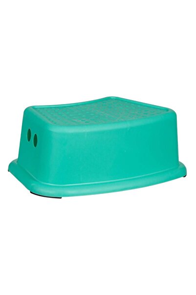 OEM Green step stool. Helps your child reach the sink and toilet! With a non-...