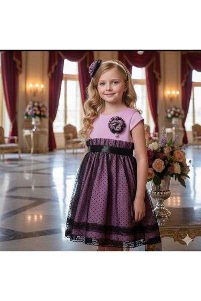 BEGONYA BEBECE KIDS Rochie de invitație la nuntă pentru petrecerea de ziua de...