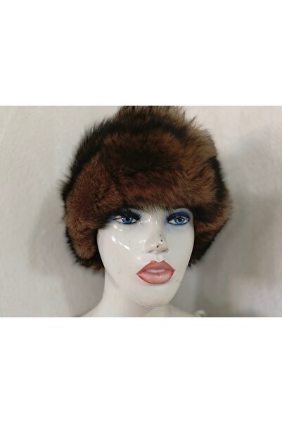 hoaryage Unisex Toscana Long Wolf Color Furry Inside Sheep Fur Börk, Hat, Bea...